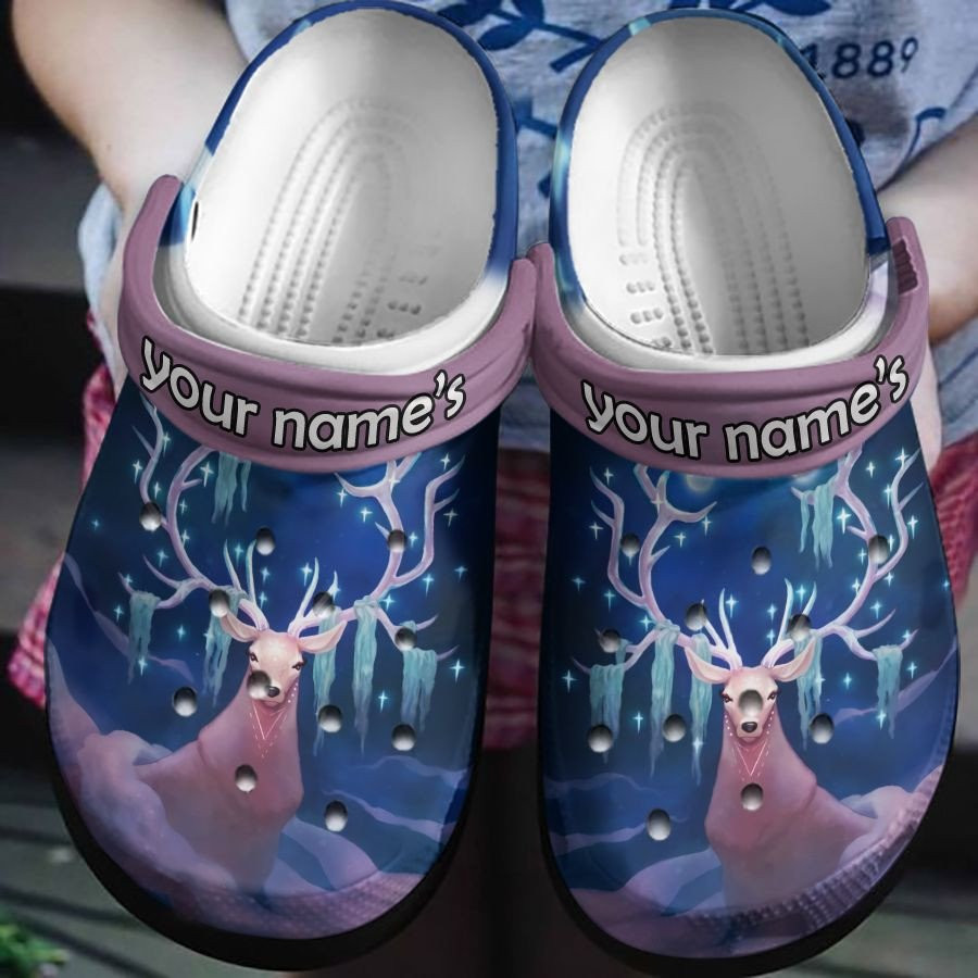 Magical Deer In The Winter Shoes Gift For Women Girl