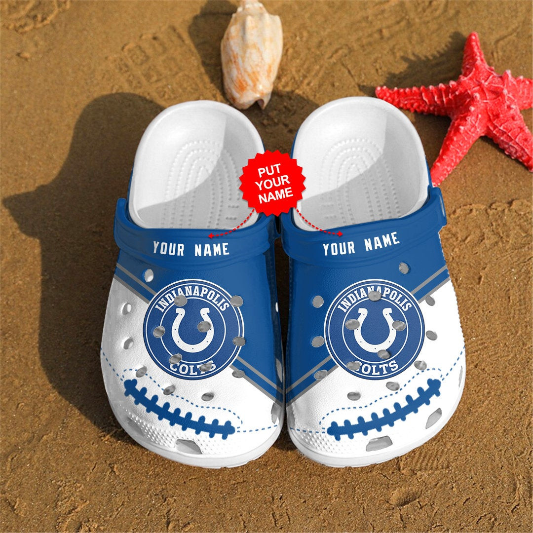 Indianapolis Colts Personalized Custom Crocs