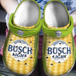 Busch Light Comfortable For Mens And Womens Classic Water Crocs Clog Shoes