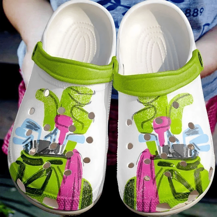 Golf Bag Crocs Classic Clogs Shoes