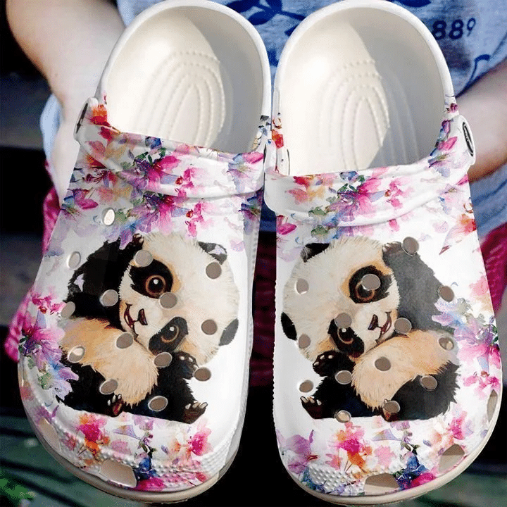 Panda Cute Crocs Classic Clogs Shoes