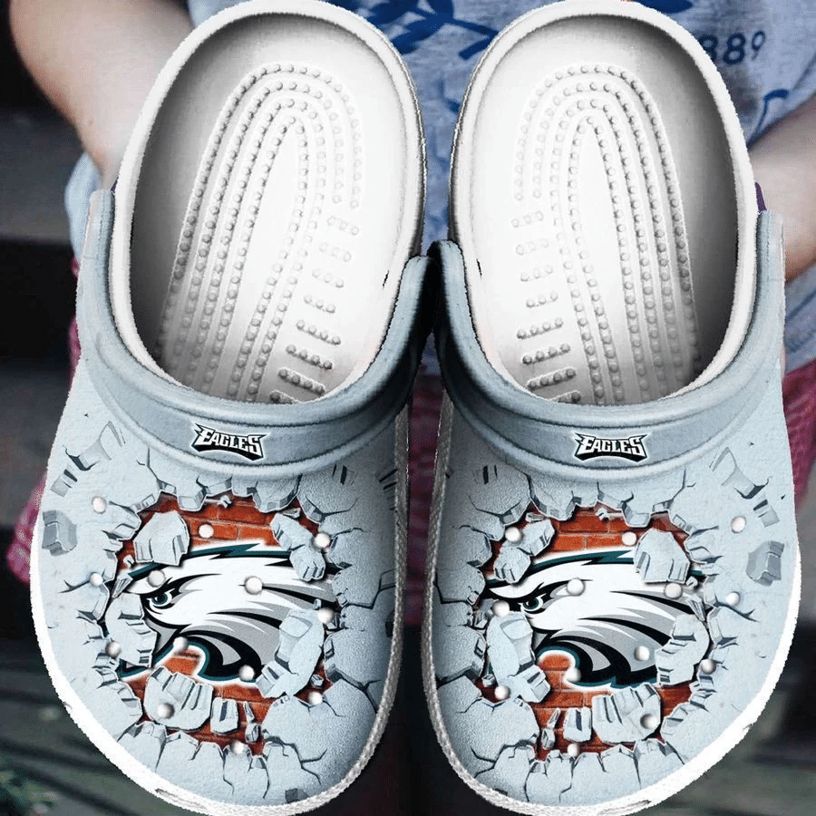 Philadelphia Eagles Tide Crocs Clog Shoes