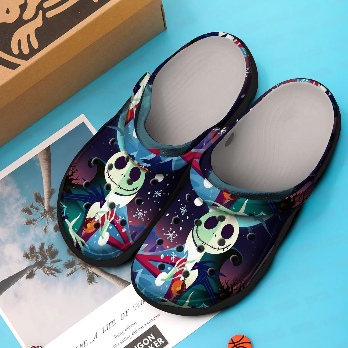 Jack Skellington The Nightmare Before Christmas Movie Crocband Crocs Clogs