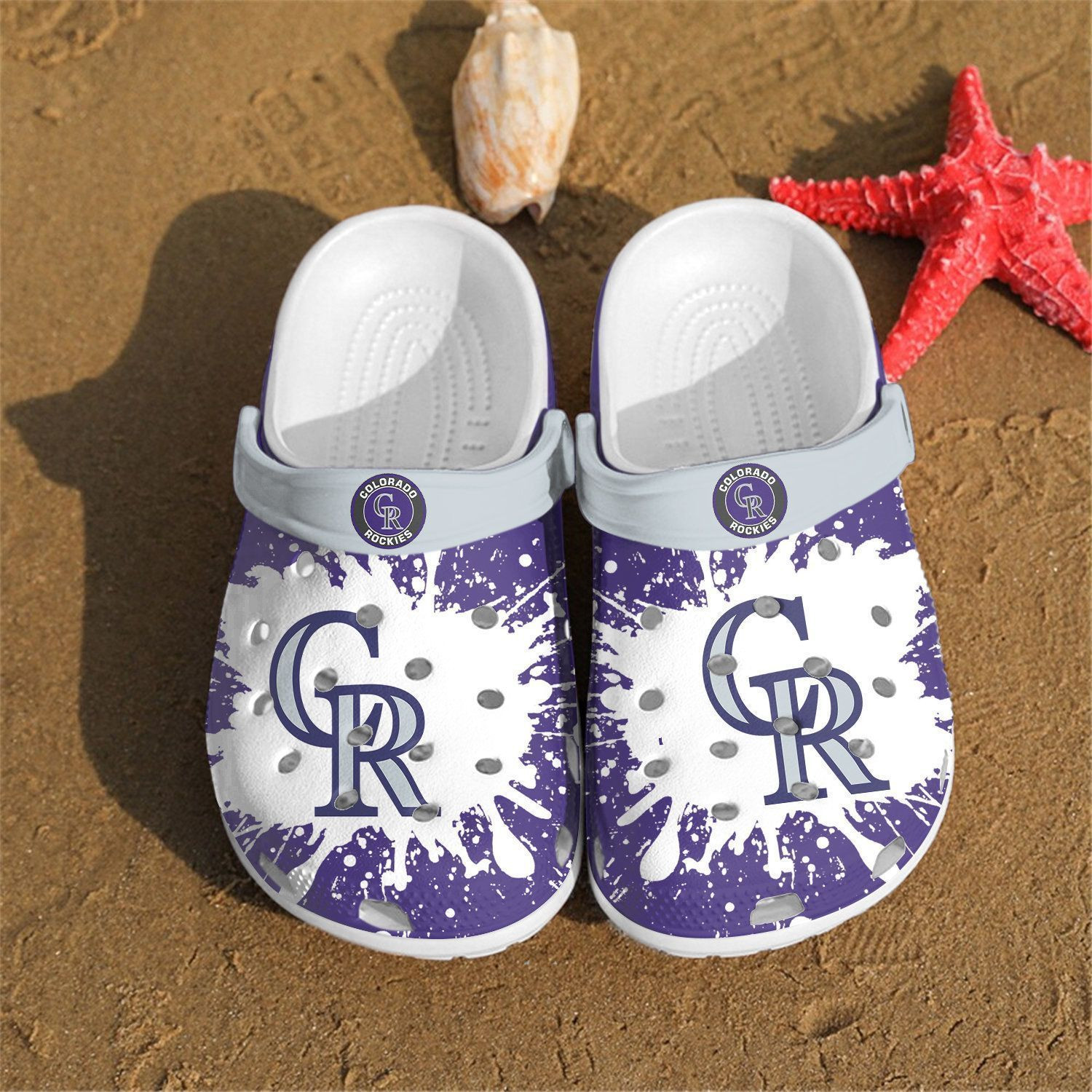 Colorado Rockies Mlb Gift For Fan 6 Crocs Clog Shoescrocband Clogs Comfy Footwe