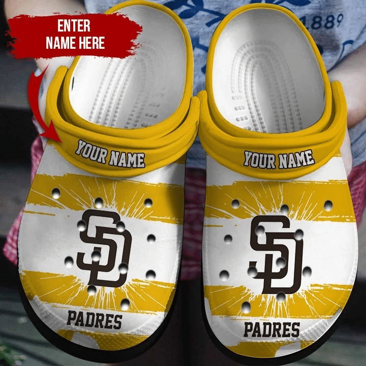 Personalized Padres Crocbland Clog 81254Tp