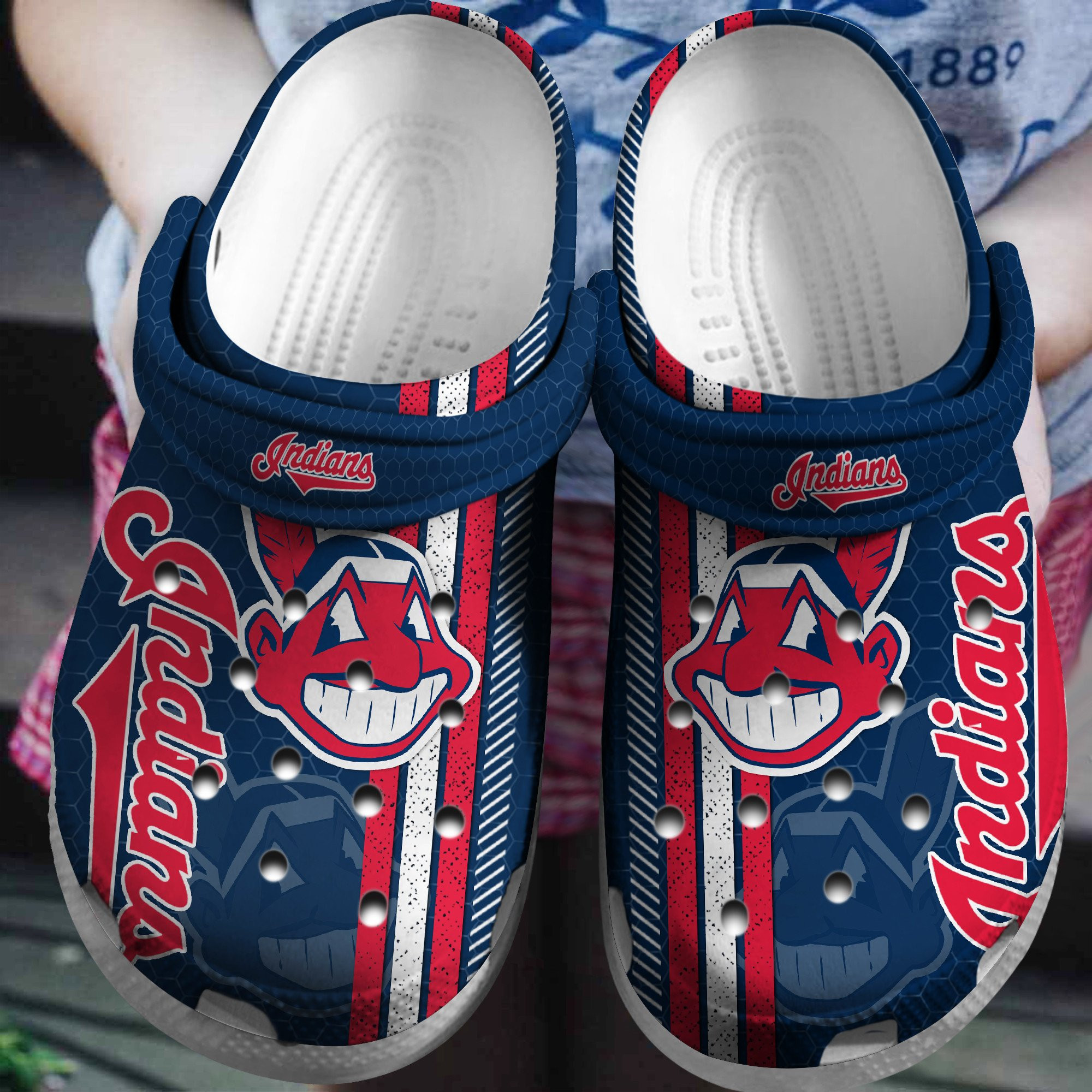 Hot Mlb Team Cleveland Guardians Crocs Clog Shoesshoes