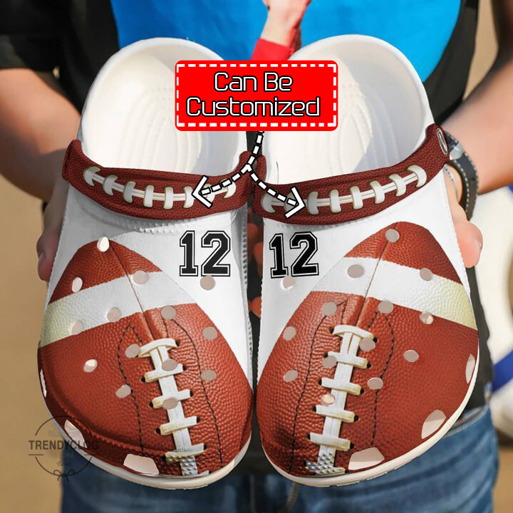 Sport Crocs Football Personalized Player Clog Shoes