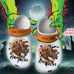 Halloween Crocs - Personalized Its Just A Bunch Of Hocus Pocus Clog Shoes