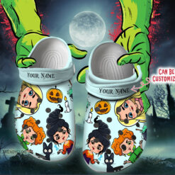 Halloween Crocs - Personalized Hocus Pocus Girls Power Clog Shoes