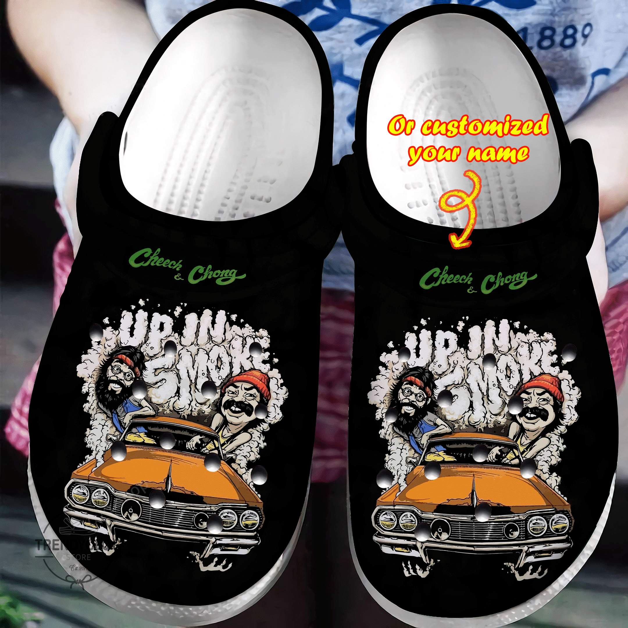 Halloween Crocs - Personalized Movies Comedy Duo Clog Shoes