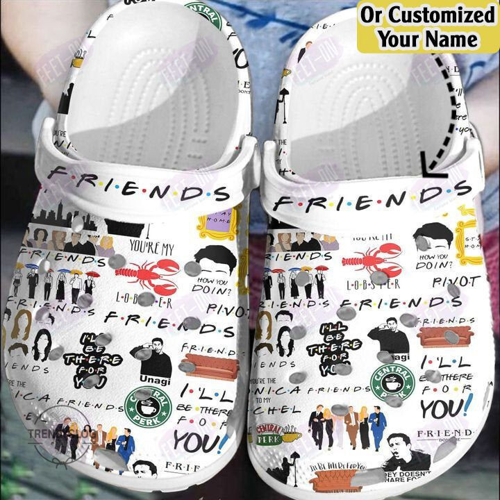 Halloween Crocs - Personalized Friends Movie Fan Clog Shoes