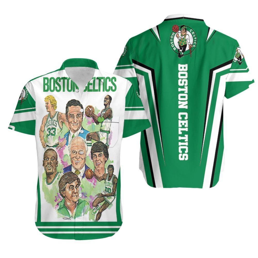 Beach Shirt Boston Celtics 1982 Seasons Hawaiian Shirt Aloha Shirt for Men Women