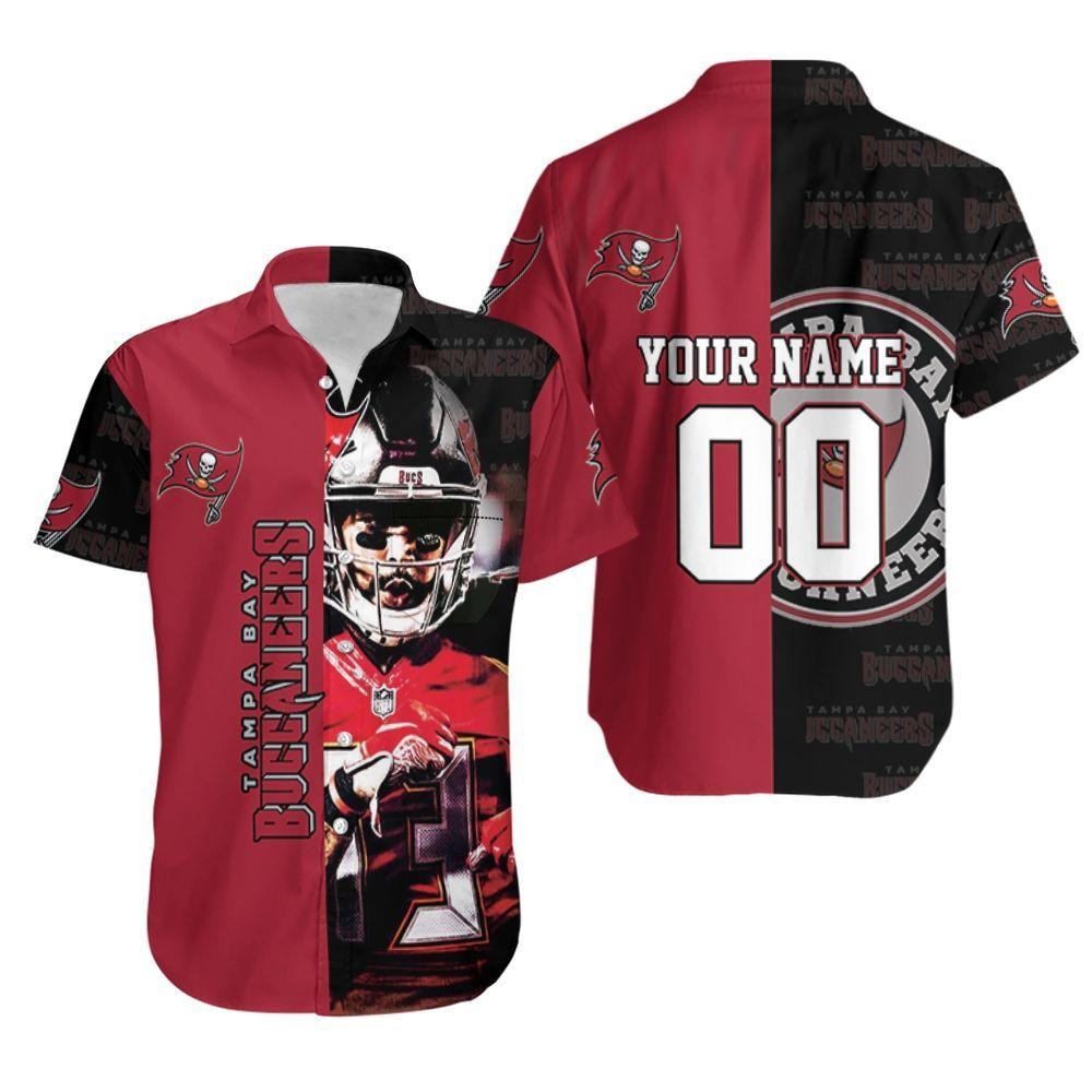 Beach Shirt Tampa Bay Buccaneers Mike Evans 13 Legend For Fans Personalized Hawaiian Shirt Aloha Shirt for Men Women