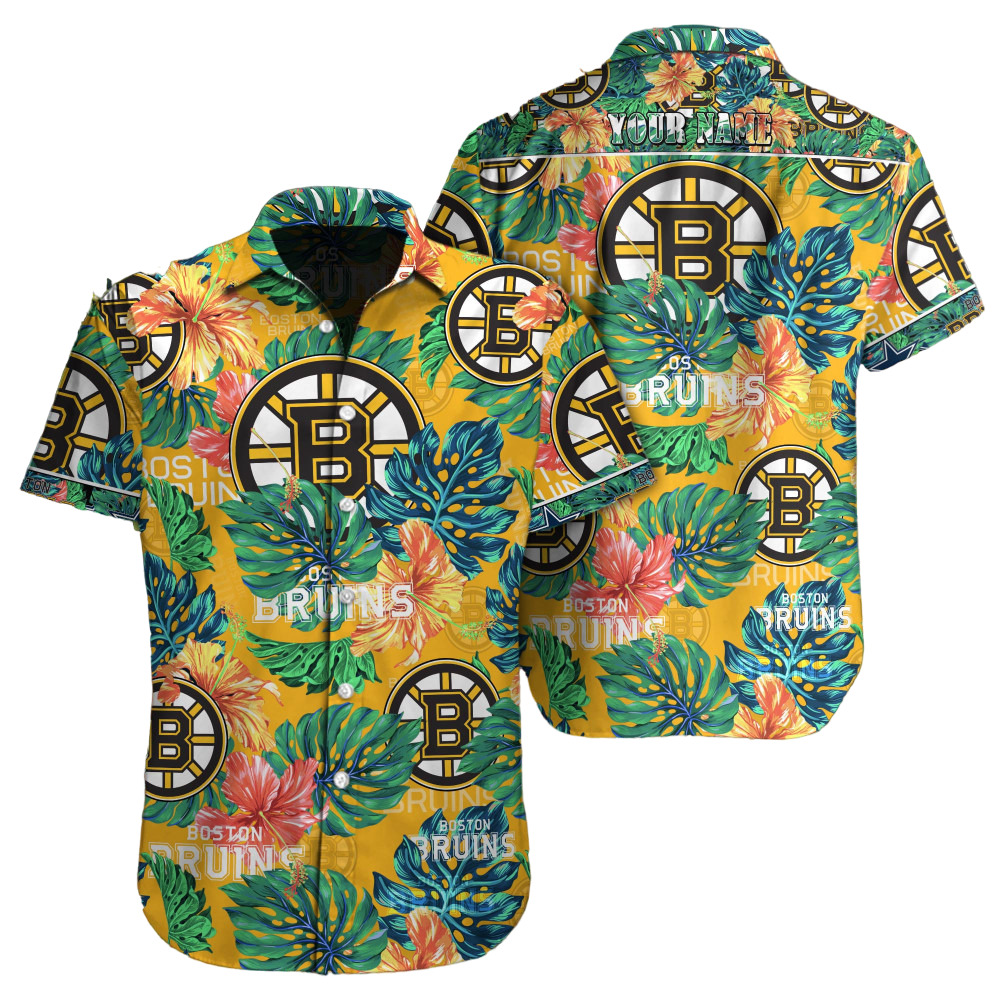 Boston Bruins NHL Custom Hawaiian shirt for Men Women Gift for Fans
