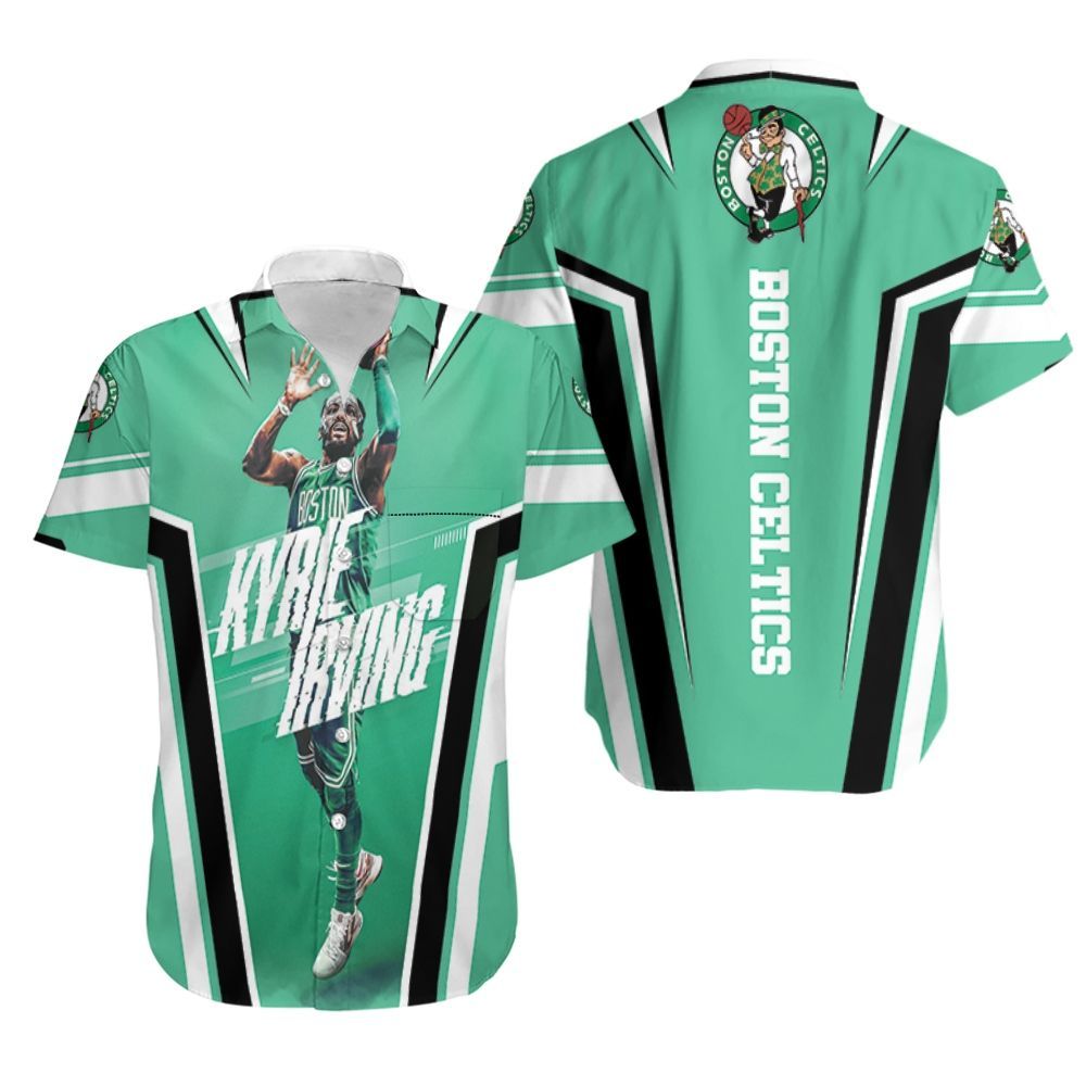 Boston Celtics Kyrie Irving 11 Design Hawaiian Shirt Aloha Shirt for Men Women