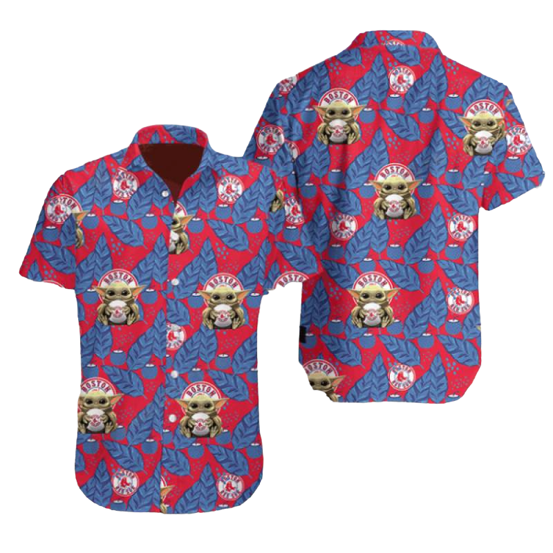 Boston Red Sox Hawaii 3D Shirt Aloha Shirt for Men Women