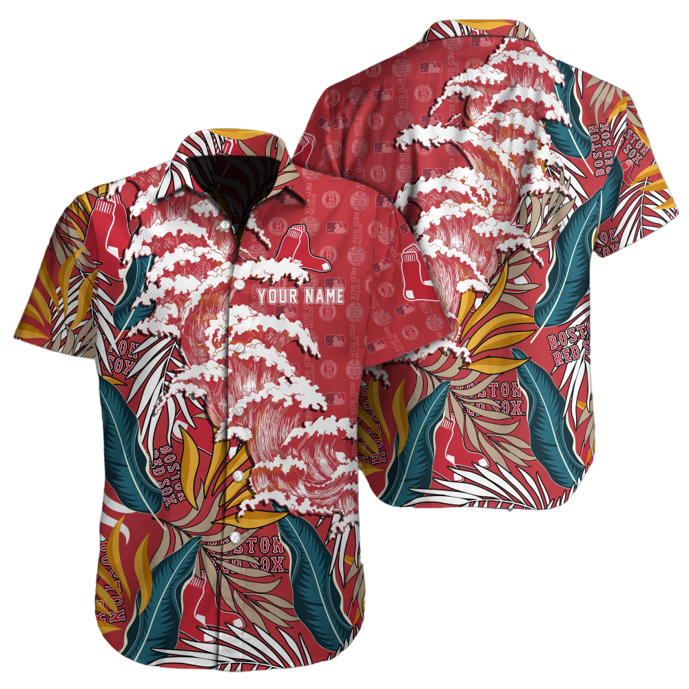 Boston Red Sox MLB Hawaiian Shirt for Men Women Gift for Fans