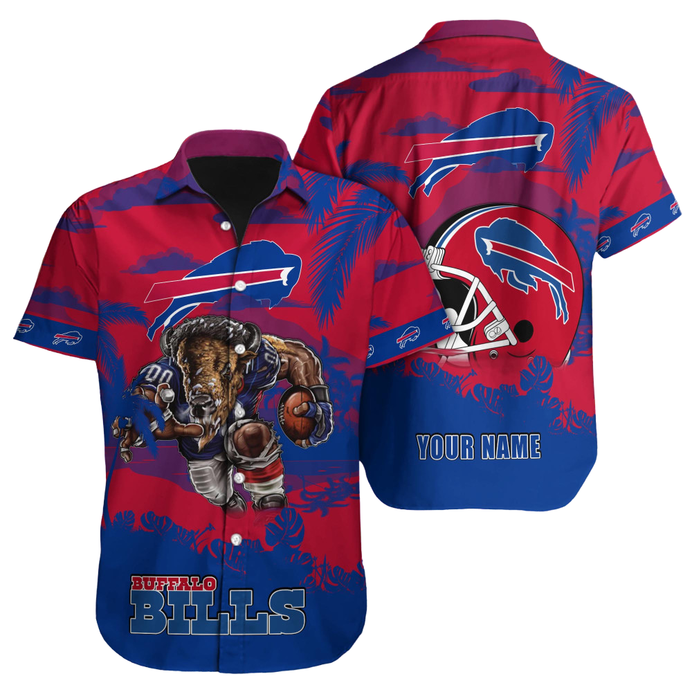 Buffalo Bills Hawaiian Shirt NFL Football Custom Hawaiian Shirt for Men Women Gift For Fans