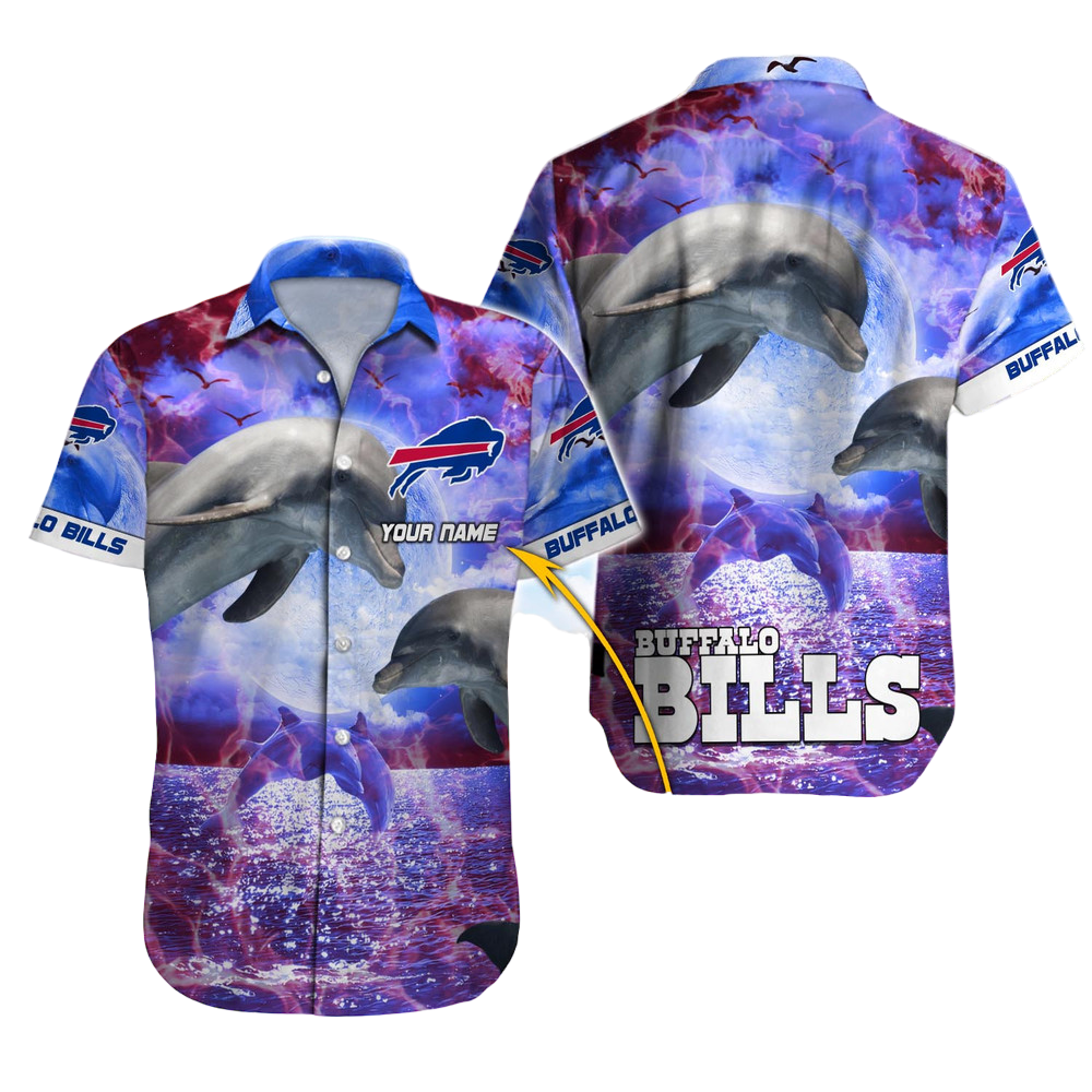 Buffalo Bills Hawaiian Shirt NFL Football Custom Hawaiian Shirt for Men Women Gift For Fans