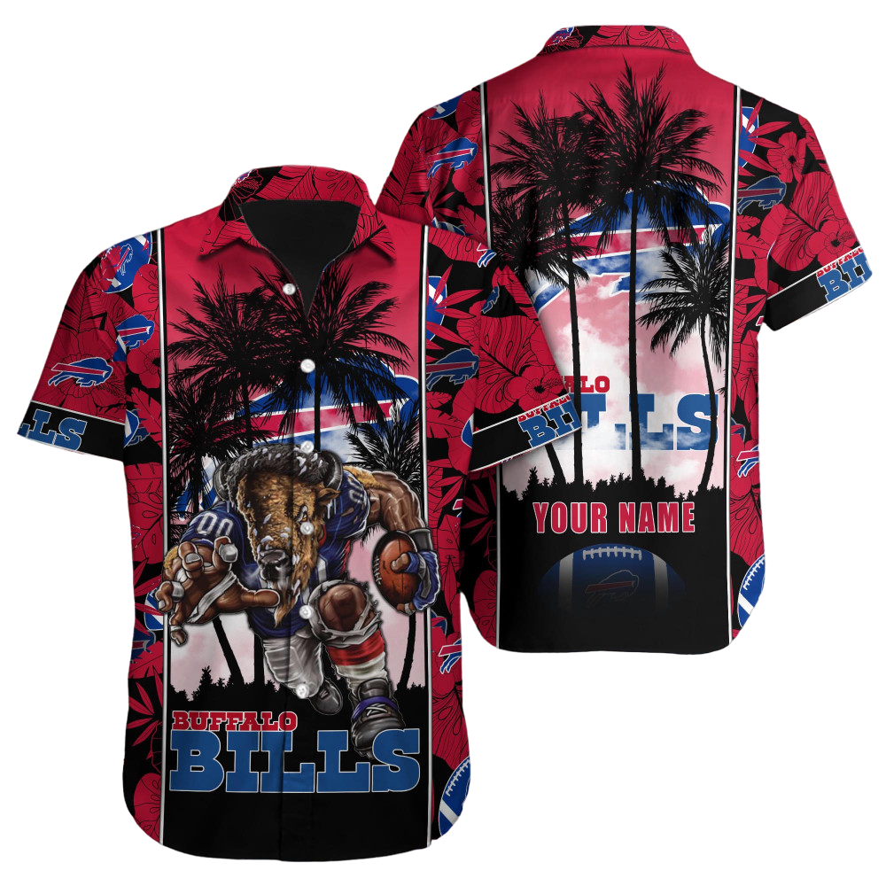 Buffalo Bills Hawaiian Shirt NFL Football Custom Hawaiian Shirt for Men Women Gift For Fans