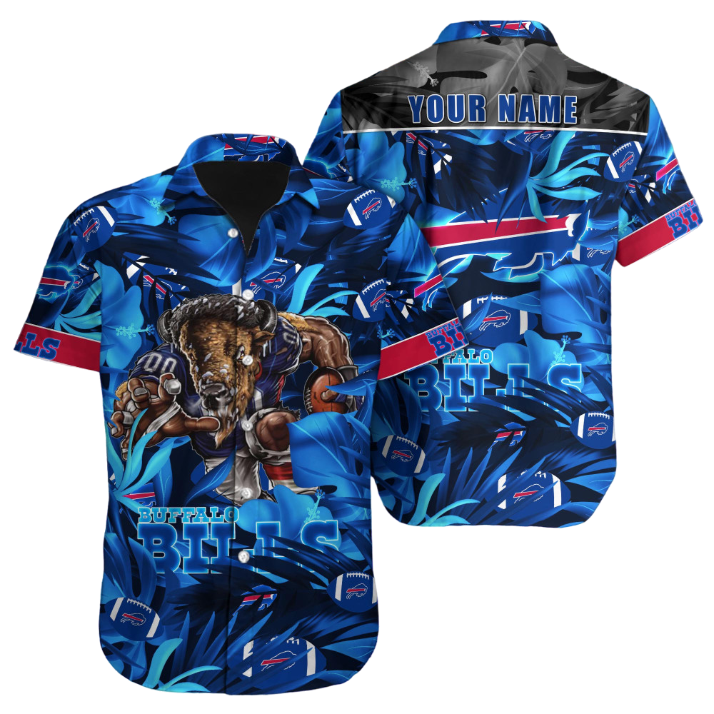 Buffalo Bills Hawaiian Shirt NFL Football Custom Hawaiian Shirt for Men Women Gift For Fans