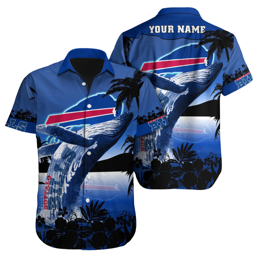 Buffalo Bills Hawaiian Shirt NFL Football Custom Hawaiian Shirt for Men Women Gift For Fans