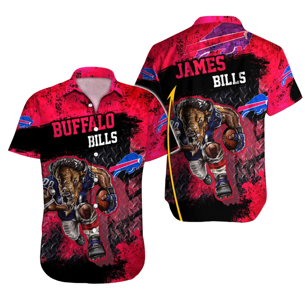 Buffalo Bills Hawaiian Shirt NFL Football Custom Hawaiian Shirt for Men Women Gift For Fans