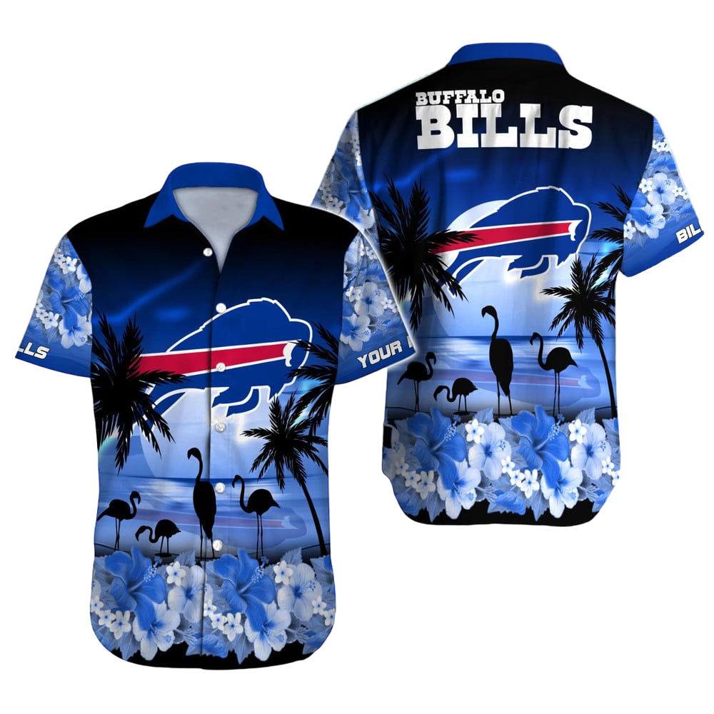 Buffalo Bills Hawaiian Shirt NFL Football Custom Hawaiian Shirt for Men Women Gift For Fans