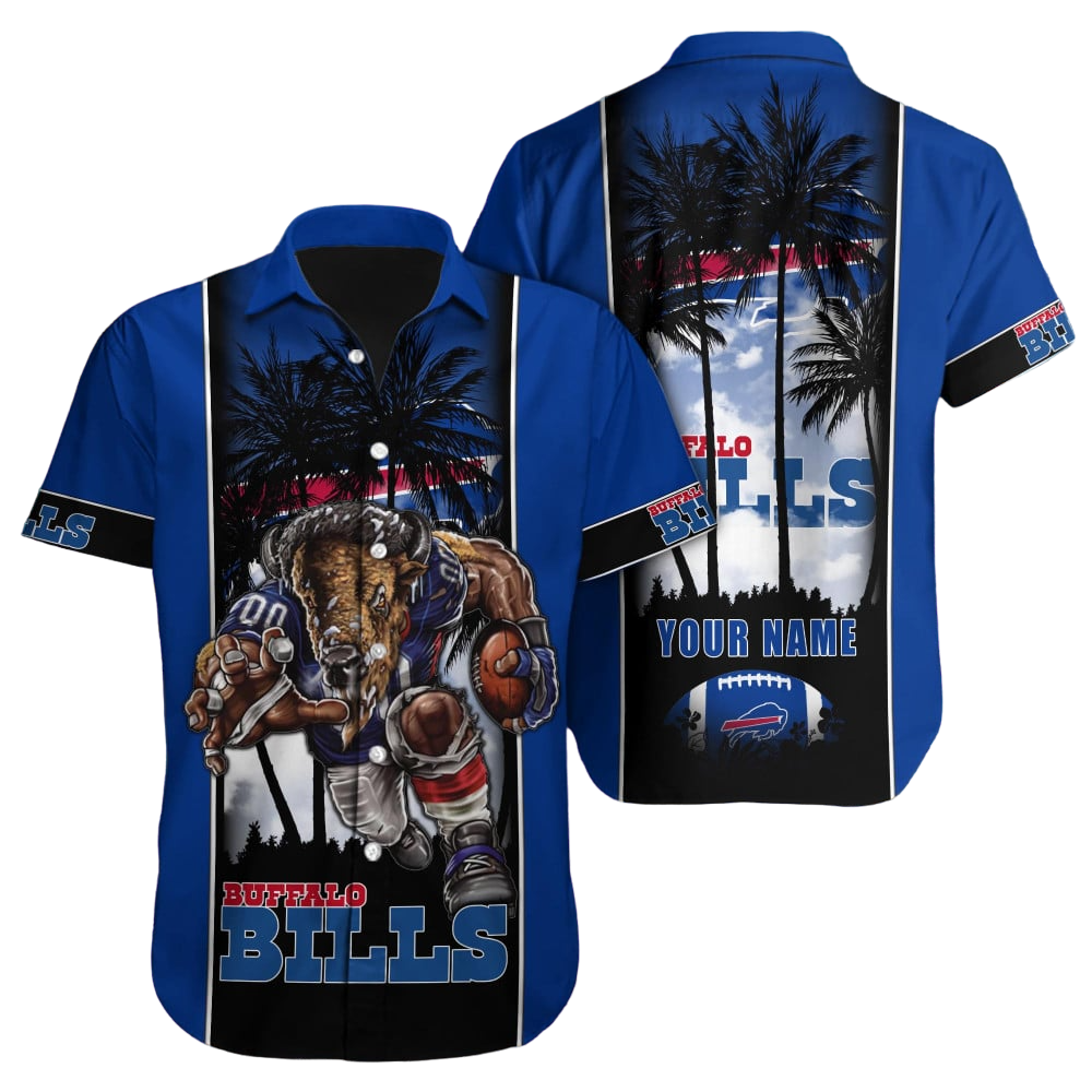 Buffalo Bills Hawaiian Shirt NFL Football Custom Hawaiian Shirt for Men Women Gift For Fans