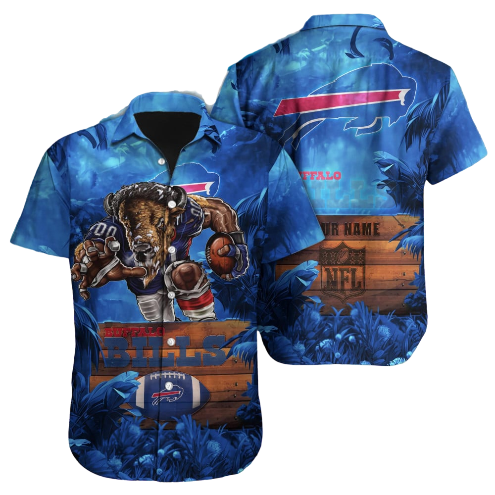 Buffalo Bills Hawaiian Shirt NFL Football Custom Hawaiian Shirt for Men Women Gift For Fans