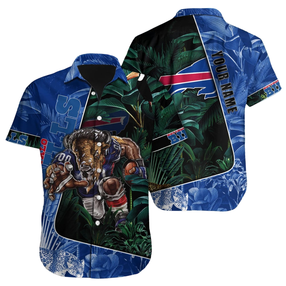 Buffalo Bills Hawaiian Shirt NFL Football Custom Hawaiian Shirt for Men Women Gift For Fans