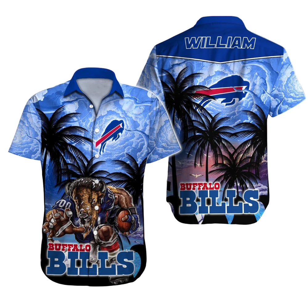 Buffalo Bills Hawaiian Shirt NFL Football Custom Hawaiian Shirt for Men Women Gift For Fans