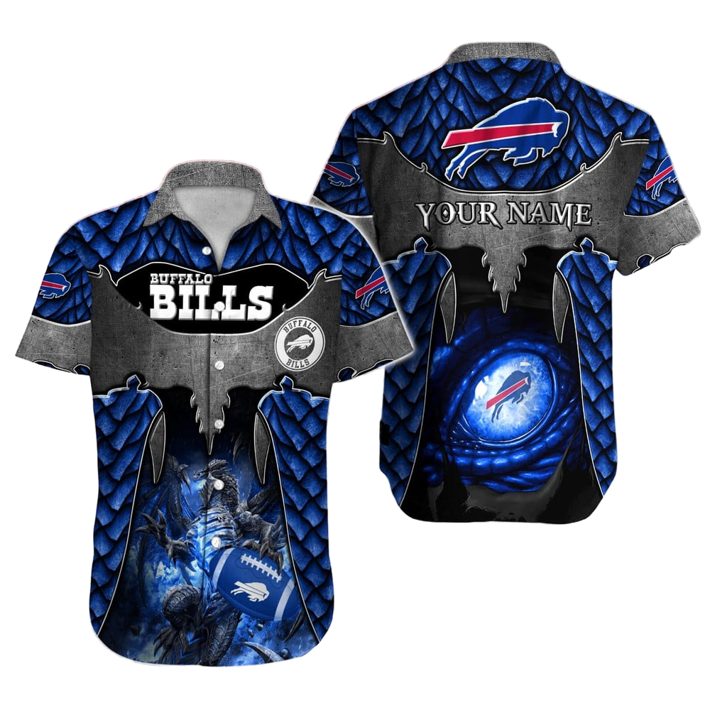 Buffalo Bills Hawaiian Shirt NFL Football Custom Hawaiian Shirt for Men Women Gift For Fans