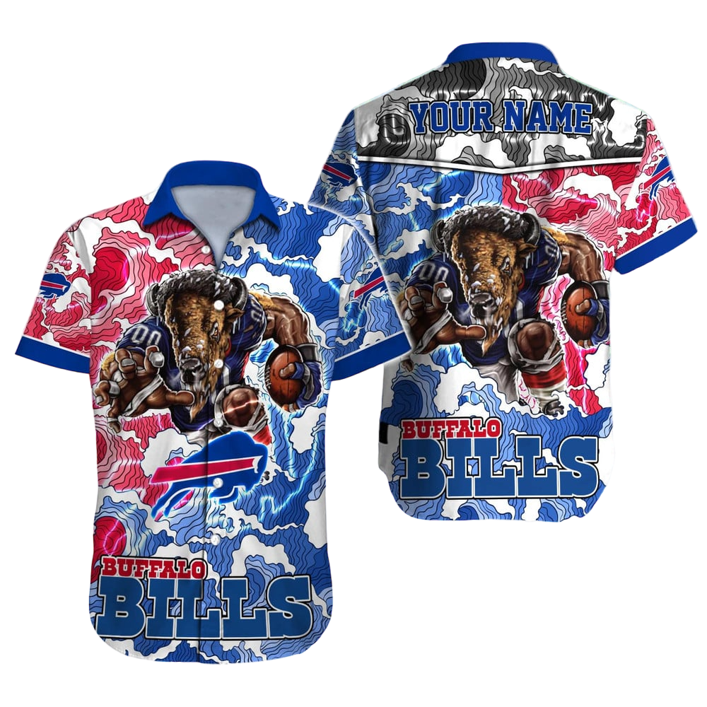 Buffalo Bills Hawaiian Shirt NFL Football Custom Hawaiian Shirt for Men Women Gift For Fans