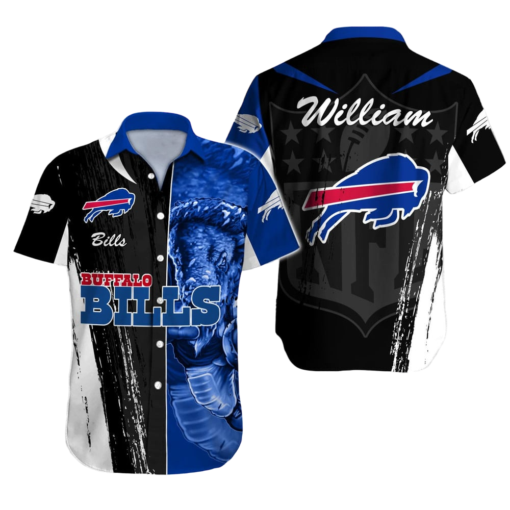 Buffalo Bills Hawaiian Shirt NFL Football Custom Hawaiian Shirt for Men Women Gift For Fans