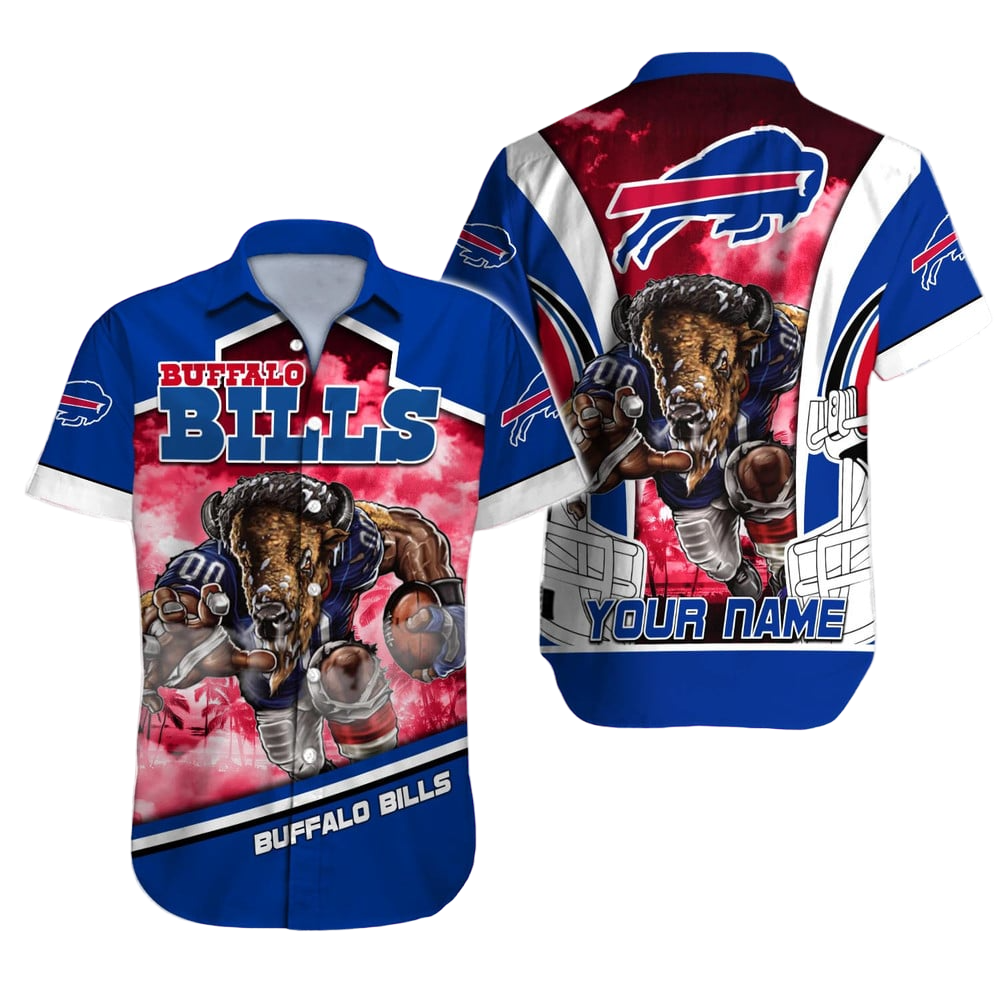 Buffalo Bills Hawaiian Shirt NFL Football Custom Hawaiian Shirt for Men Women Gift For Fans