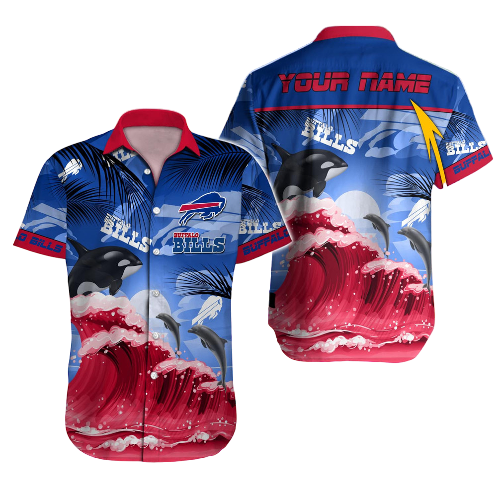 Buffalo Bills Hawaiian Shirt NFL Football Custom Hawaiian Shirt for Men Women Gift For Fans