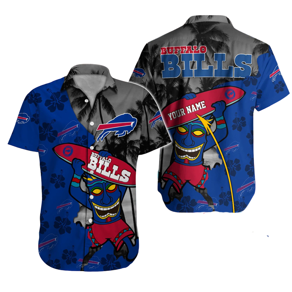 Buffalo Bills Hawaiian Shirt NFL Football Custom Hawaiian Shirt for Men Women Gift For Fans