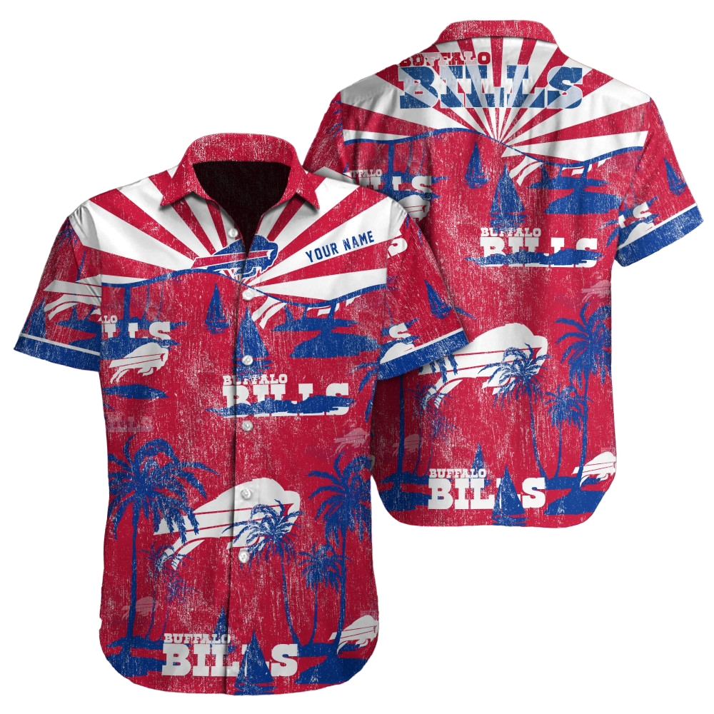 Buffalo Bills Hawaiian Shirt NFL Football Custom Hawaiian Shirt for Men Women Gift For Fans