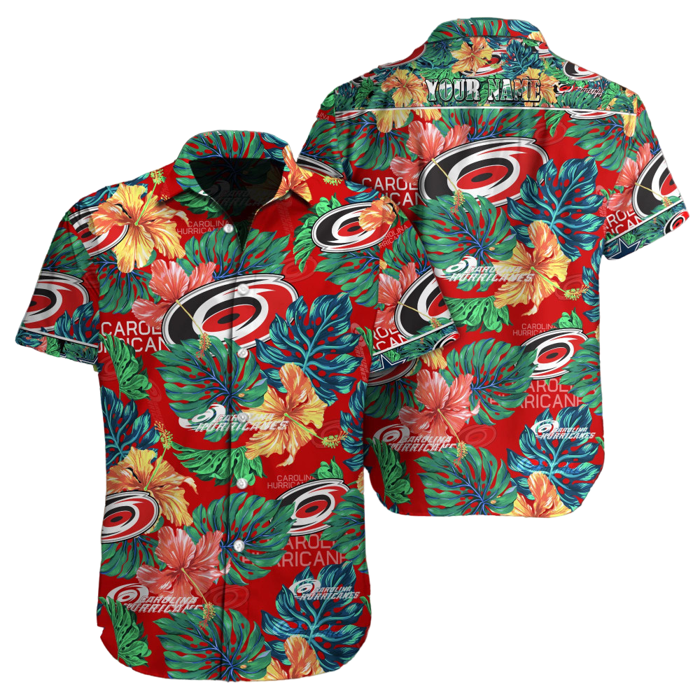 Carolina Hurricanes NHL Custom Hawaiian shirt for Men Women Gift for Fans