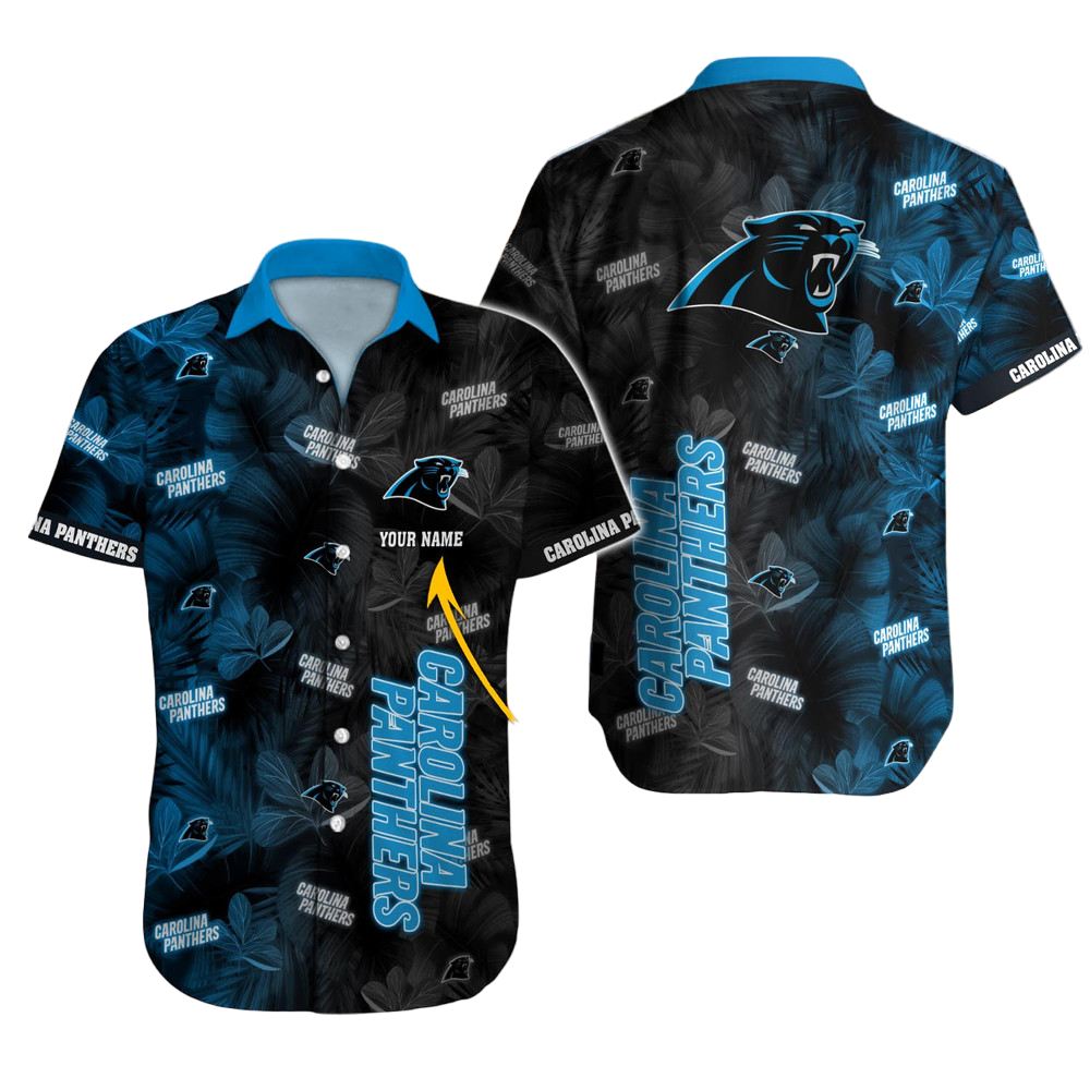 Carolina Panthers NFL Hawaii Shirt NFL Football Custom Hawaiian Shirt for Men Women Gift For Fans