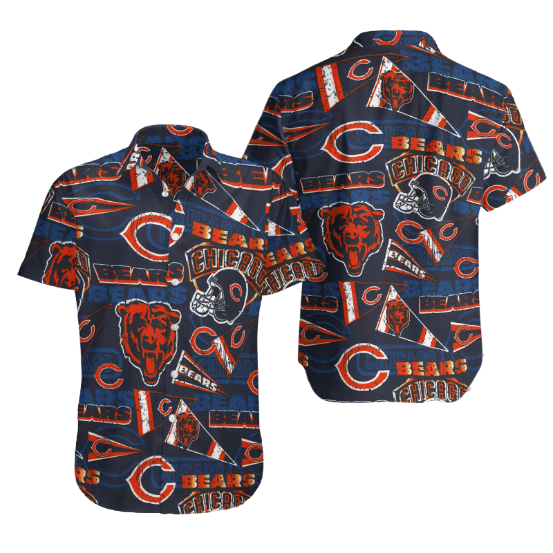 Chicago Bears Hawaiin Shirt For Men For Women