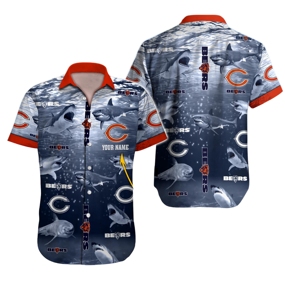 Chicago Bears NFL Hawaii Shirt NFL Football Custom Hawaiian Shirt for Men Women Gift For Fans