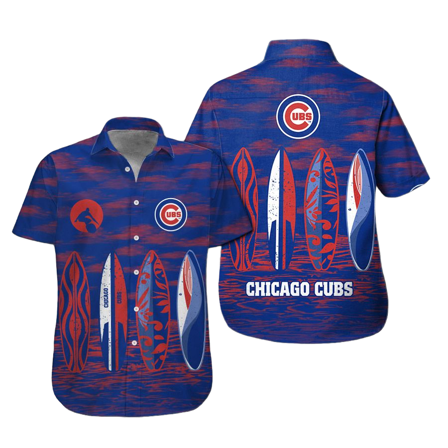 Chicago Cubs Hawaiian Shirt Aloha Shirt for Men Women and Shorts