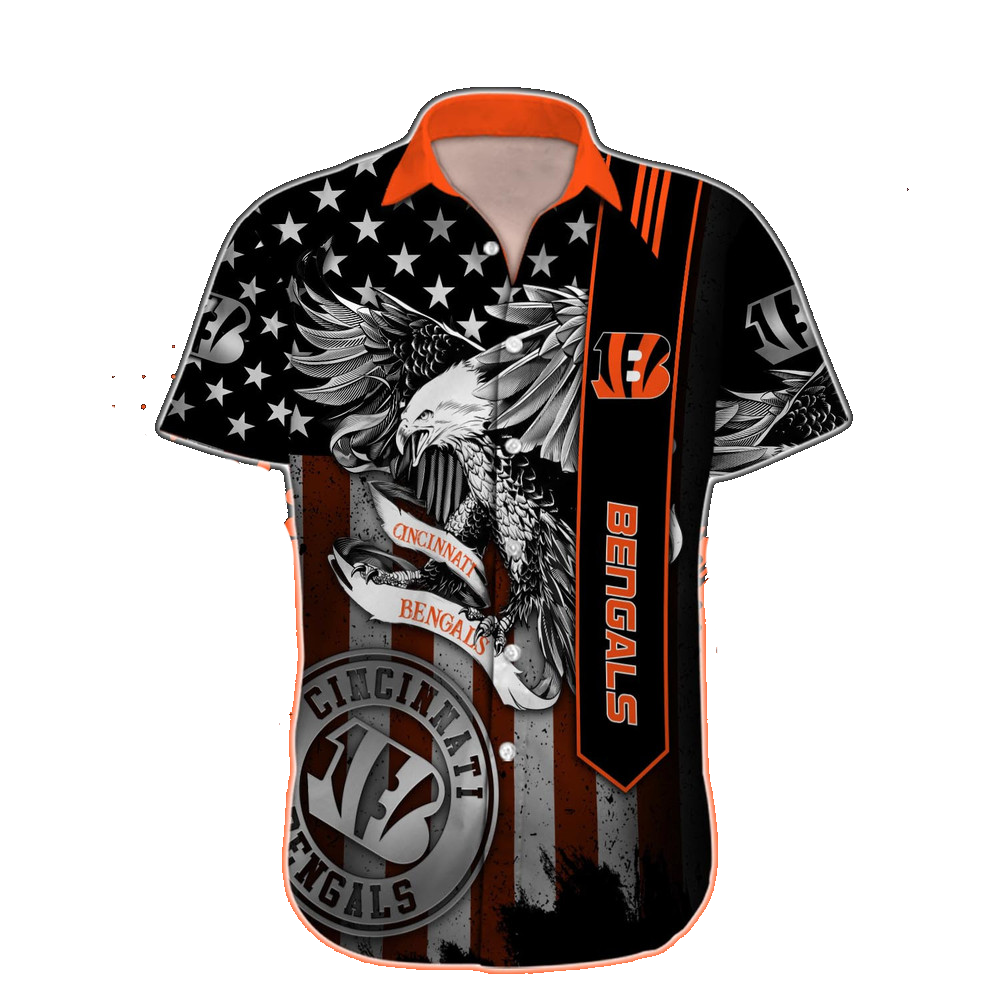 Cincinnati Bengals NFL Hawaii Shirt NFL Football Custom Hawaiian Shirt for Men Women Gift For Fans