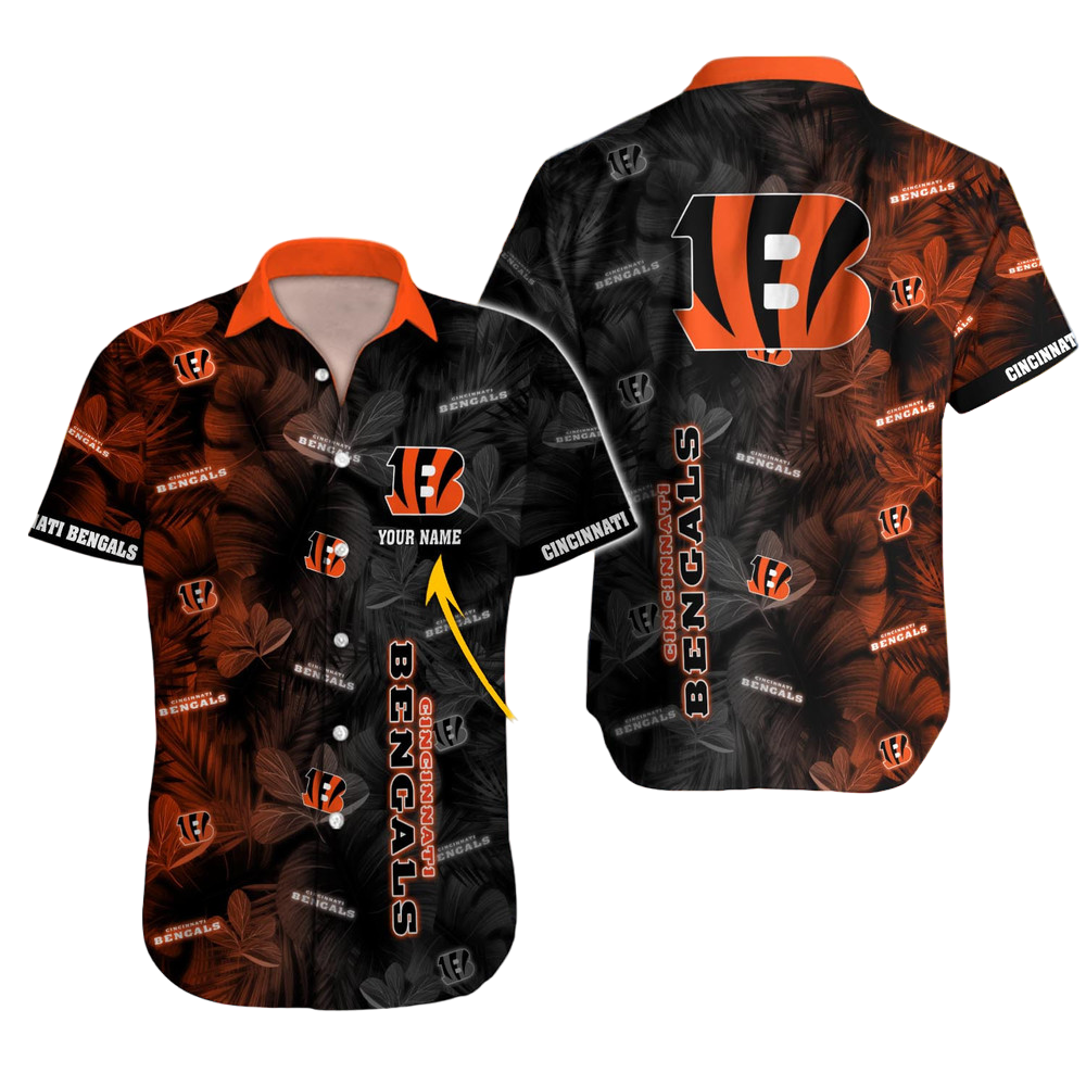 Cincinnati Bengals NFL Hawaii Shirt NFL Football Custom Hawaiian Shirt for Men Women Gift For Fans