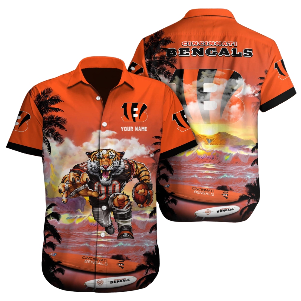 Cincinnati Bengals NFL NFL Football Custom Hawaiian Shirt for Men Women Gift For Fans