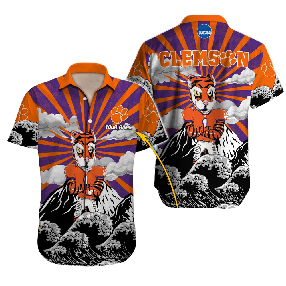 Clemson Tigers NCAA Hawaiian Shirt Custom Hawaii Shirt for Men Women Gift for Fans