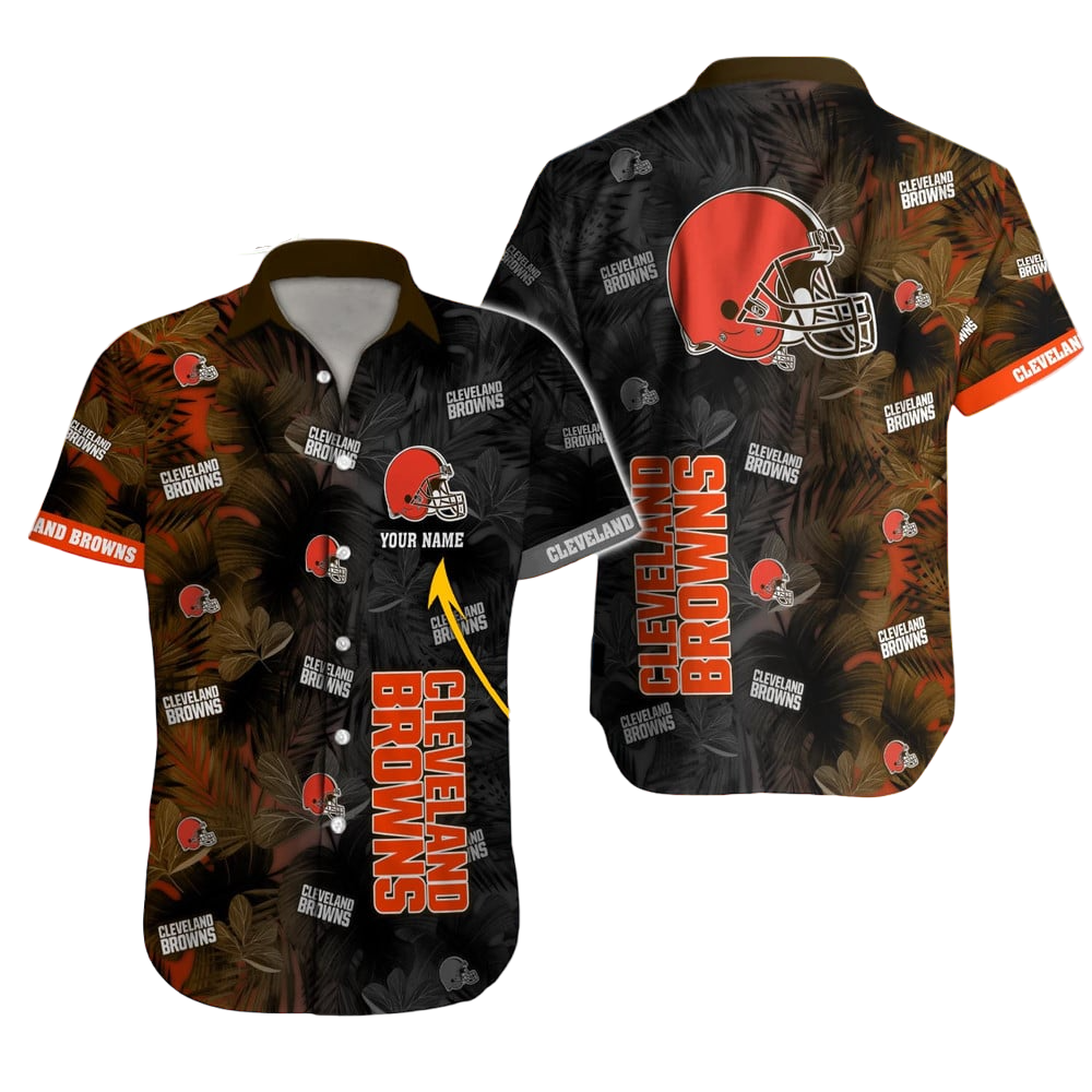 Cleveland Browns NFL Hawaii Shirt NFL Football Custom Hawaiian Shirt for Men Women Gift For Fans