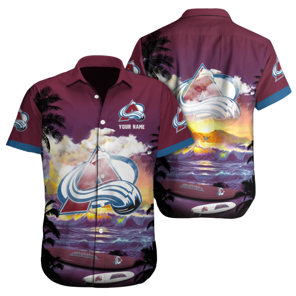 Colorado Avalanche NHL Custom Hawaii Shirt  for Men Women Gift for Fans